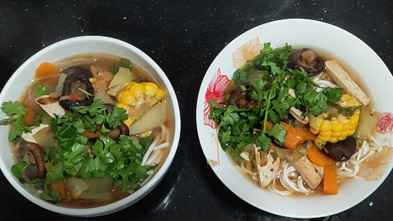 CÁCH NẤU BÁNH CANH CHAY ( HOW TO COOK VEGAN CAKE)