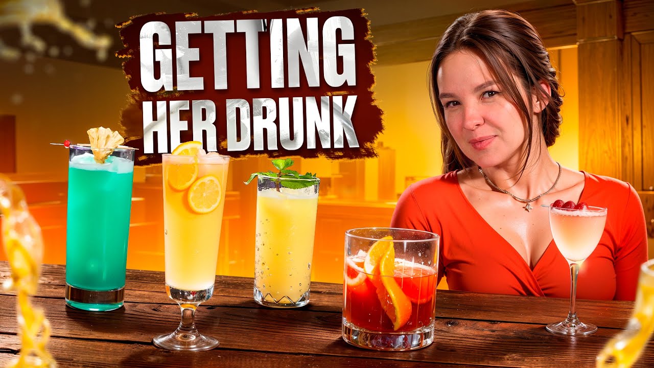 GIRLY COCKTAILS 🍒 How to Get a Girl Drunk with Class