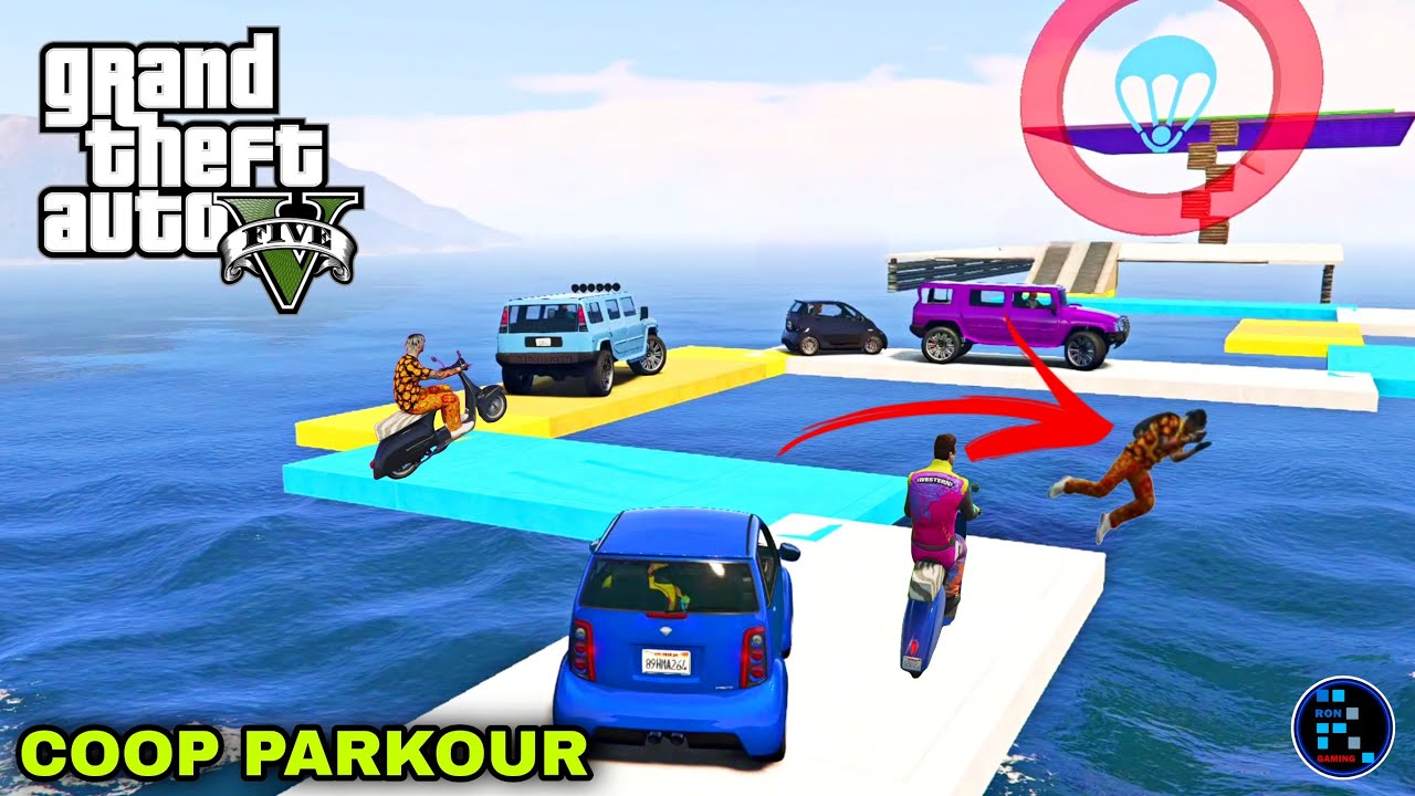 [Hindi] GTA V | SCAM PARKOUR ME HUMNE HI MAP KA SCAM KAR DIYA