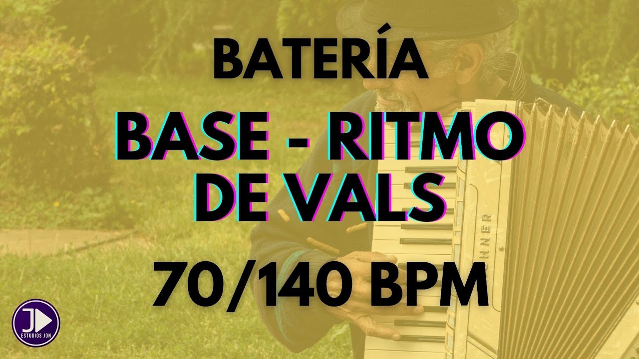 Base de VALS 70 / 140 BPM | Ritmo Para Practicar