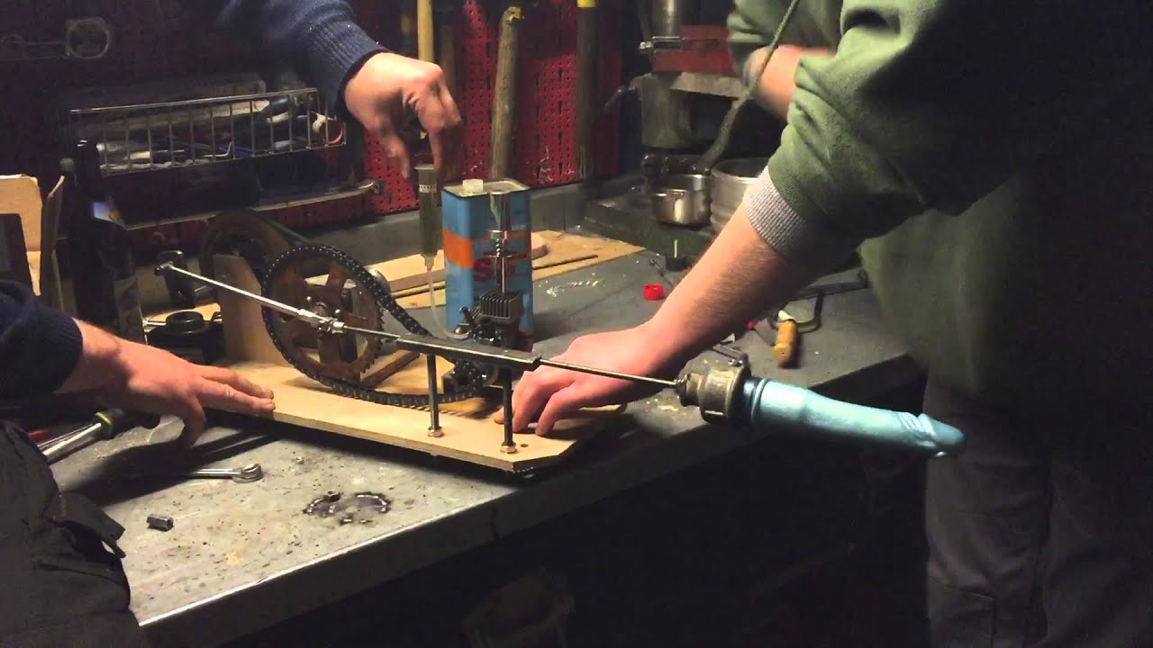 Fickmaschine mit 2,5ccm Nitromotor