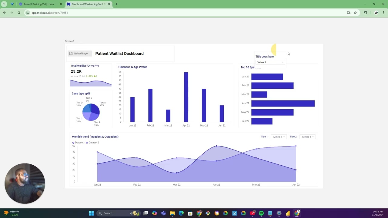 30  Guided Project  Creating a Healthcare Dashboard from Scratch 2