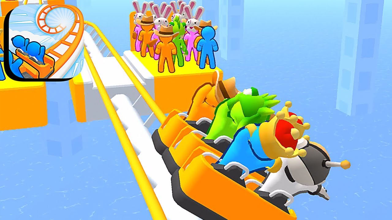 Runner Coaster ​- All Levels Gameplay Android,ios (Levels 69-75)