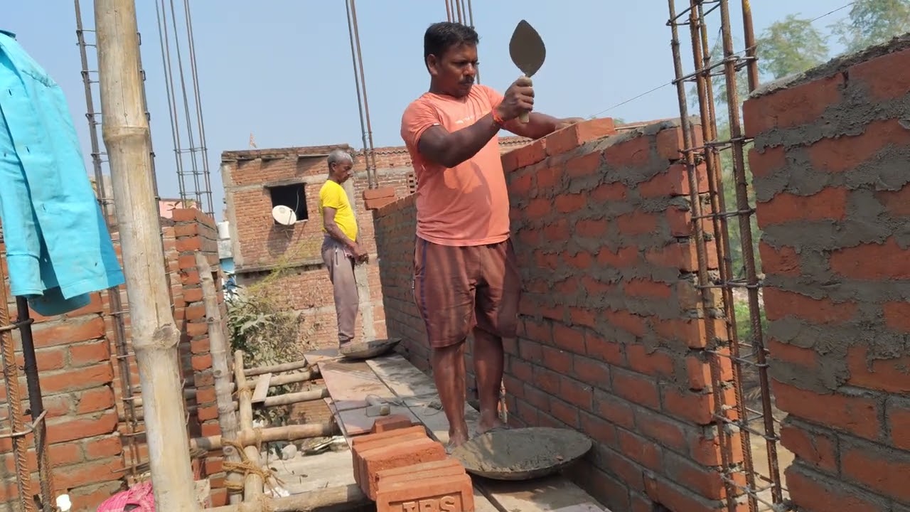 शुरुआत में दीवार पर मसाला कैसे विछऐं? #video 