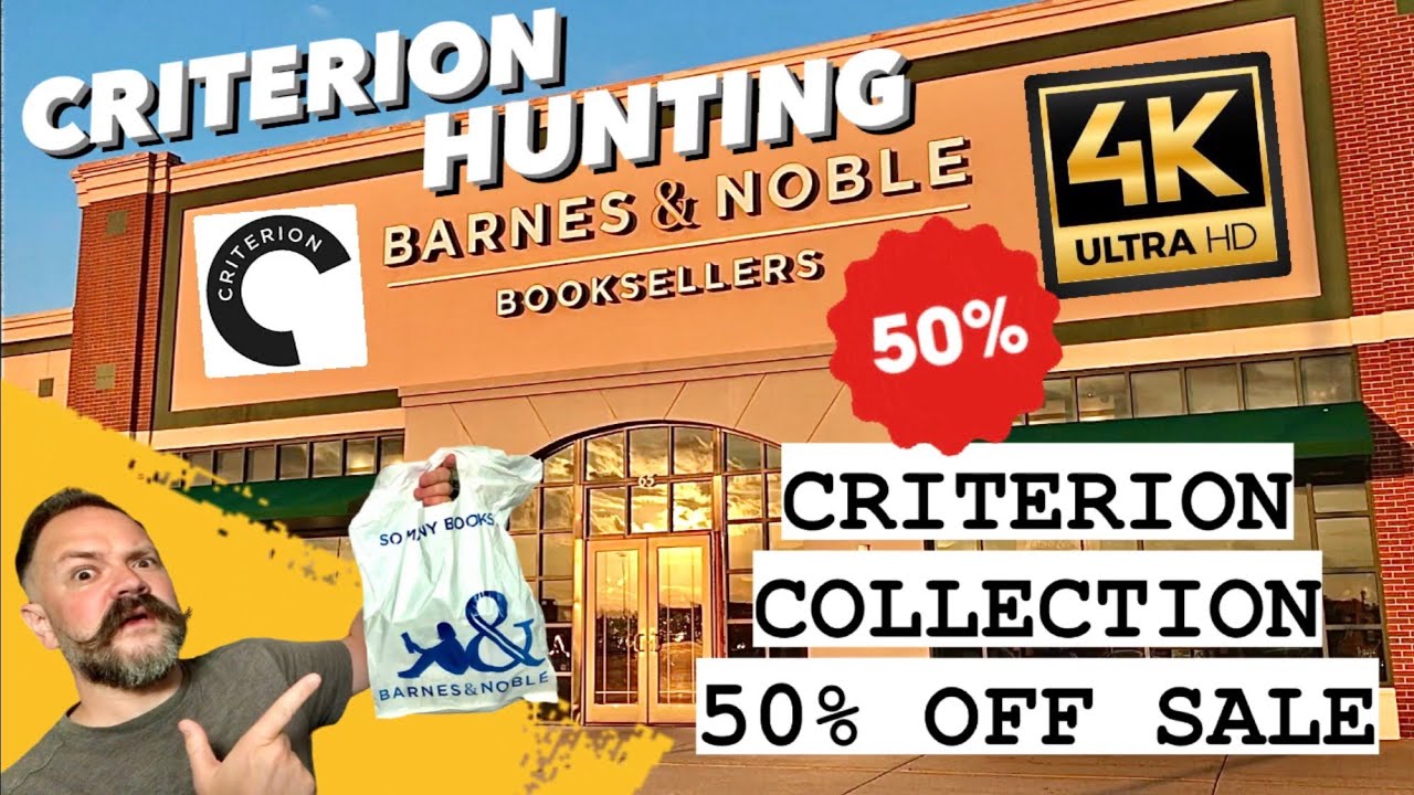 50% OFF CRITERION COLLECTION SALE at Barnes & Noble | Movie Hunting Haul | collection update