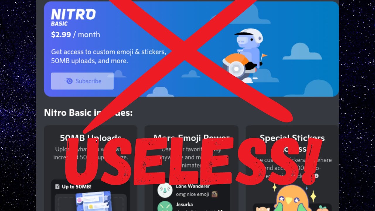 don't buy nitro basic- not worth it