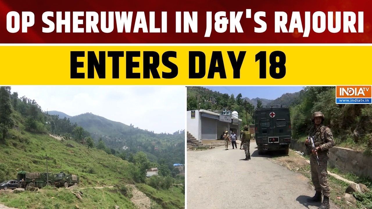 Operation Sheruwali Day 18: Security Forces Intensify Massive Hunt For Terrorists In J&K's Rajouri