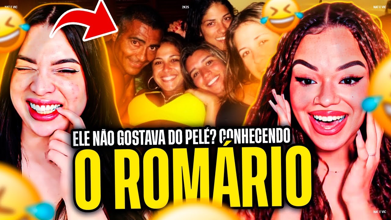 FUTEBOL: AS MAIORES MITAGENS DO ROMÁRIO | Nat e Vic MV [REACT]