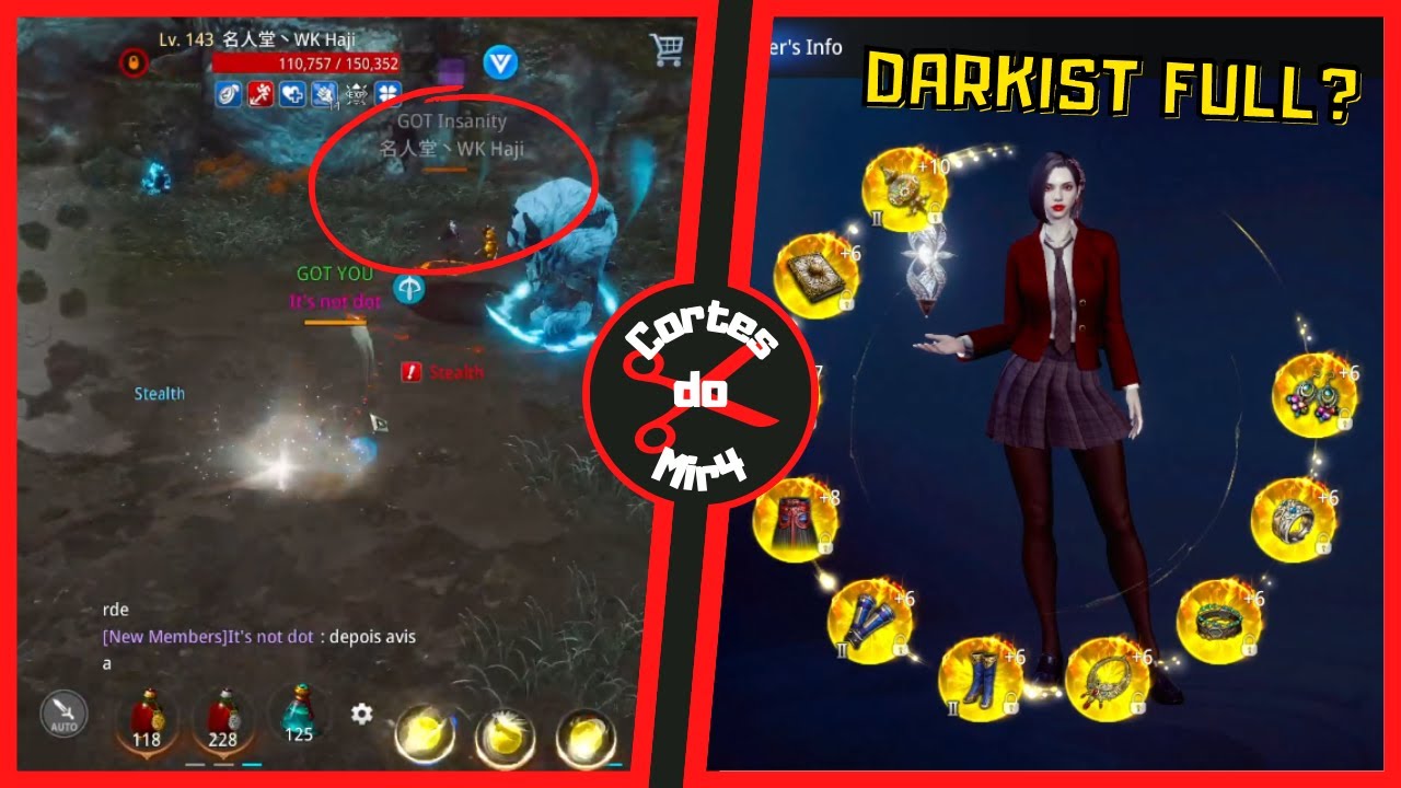 A DEMONHETA NEM REAGIU?! LVL 139 290K vs LVL 143 310K | MIR4