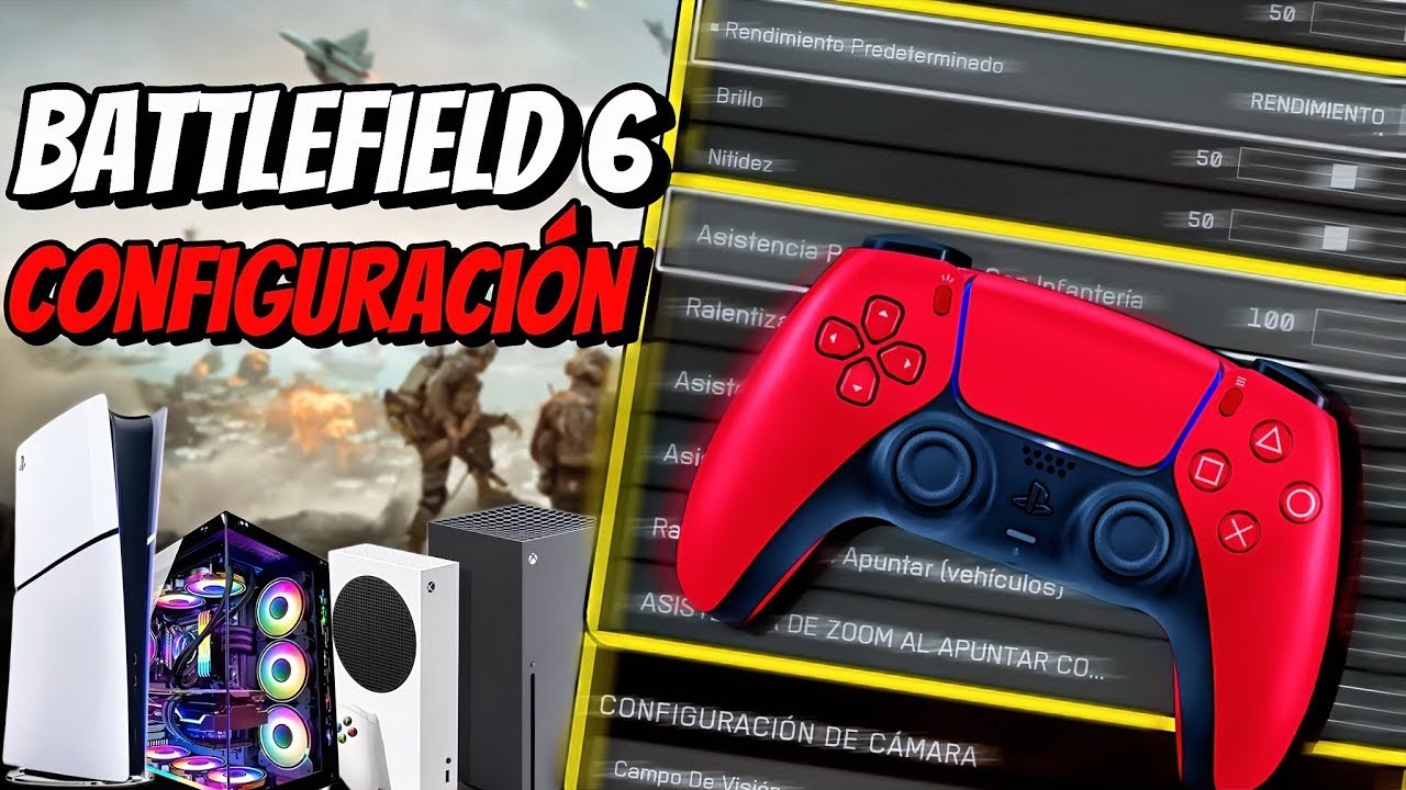 La MEJOR CONFIGURACION  GENERAL en BATTLEFIELD 6 REDSEC