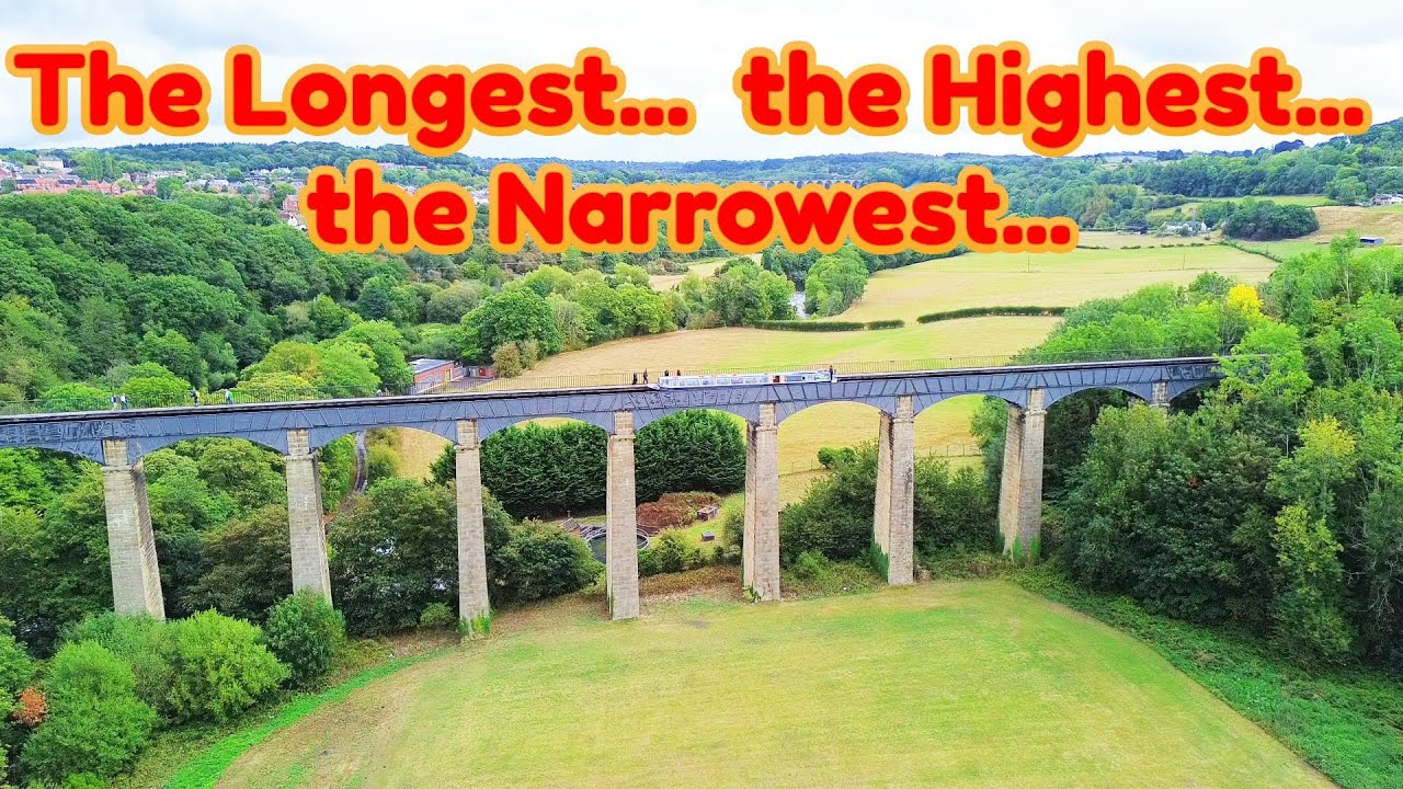 Акведук Понткисиллте — самый длинный в Великобритании, самый высокий в мире; самый узкий канал. П...
