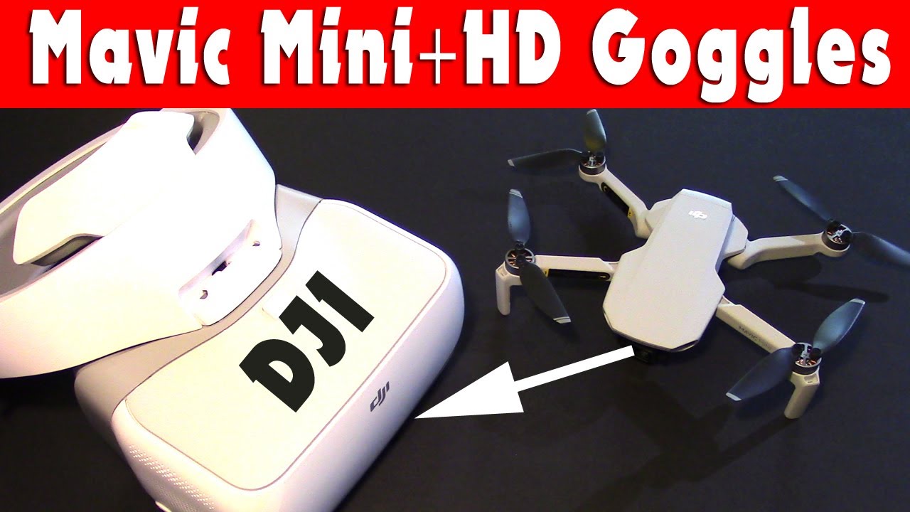 Fly Mavic Mini with DJI Goggles & Other HD Goggles☑️ Works for Any Cellphone Drones Too☑️ MiraScreen