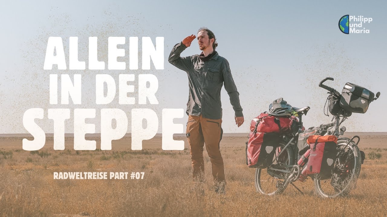 SOLO-BIKEPACKING durch die KASACHISCHE WÜSTE | Fahrradweltreise nach Singapur #7