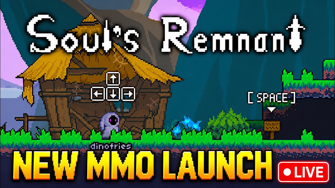 🚨NEW MMO LAUNCH - SOUL'S REMNANT 🚨 IS THIS WORTH PLAYING?