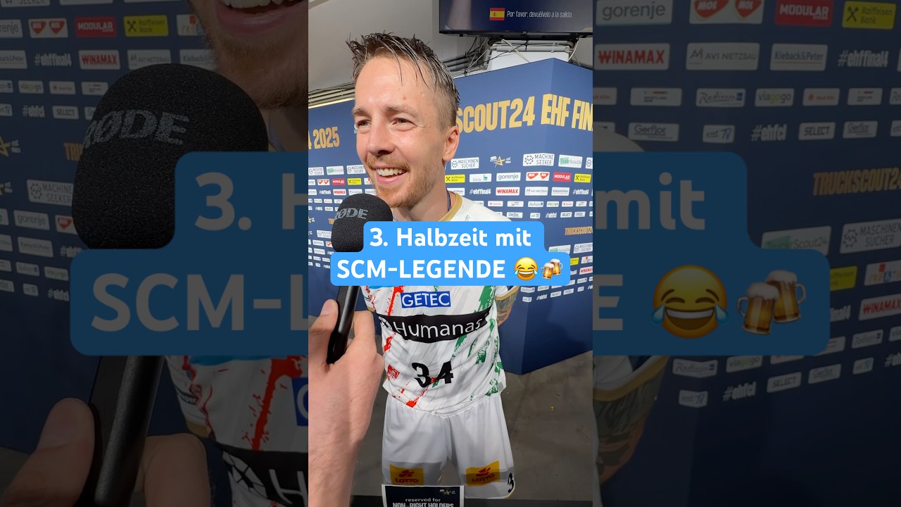 &bdquo;Werde morgen Kopfschmerzen haben&ldquo; 😂🍺 #handball #ehfcl