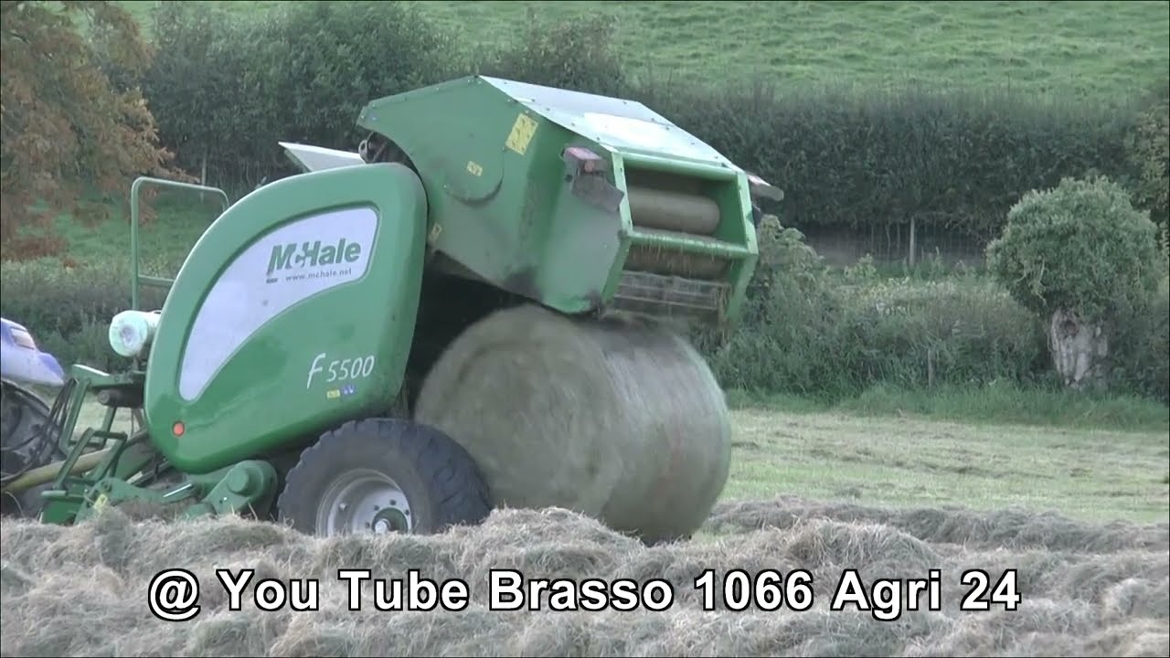 New Holland T7 200 & Mchale 550 Big Round Baler 05/09/23
