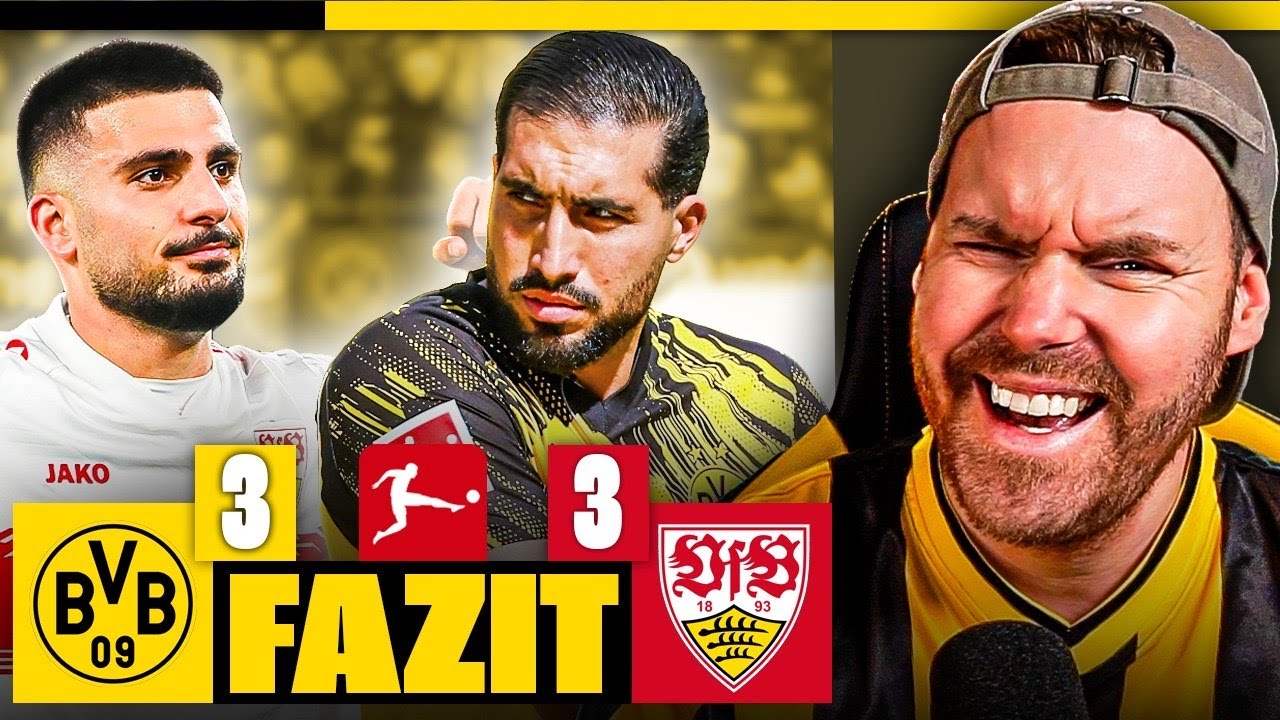 FAZIT | BVB – Stuttgart ⚡ TITELREIF? Undav lacht – Dortmund verschenkt wieder den Sieg!