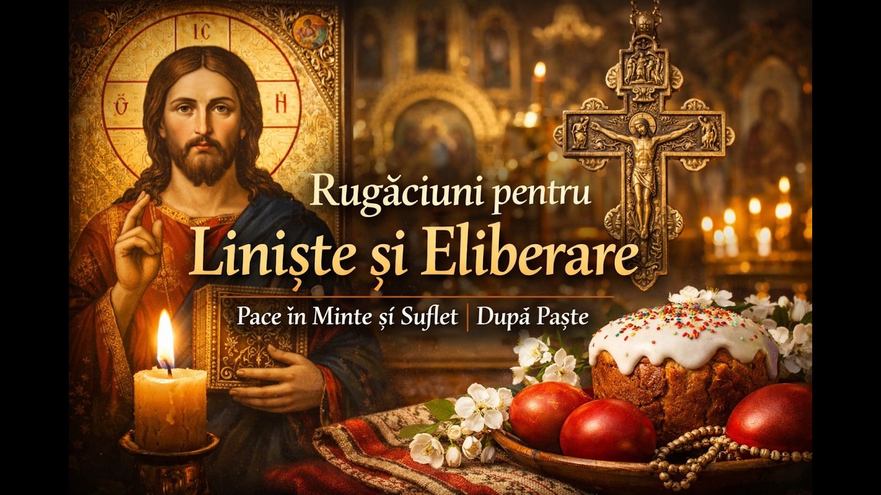 Rugăciuni pentru Liniște și Eliberare 🙏 Pace &icirc;n Minte și Suflet | După Paște