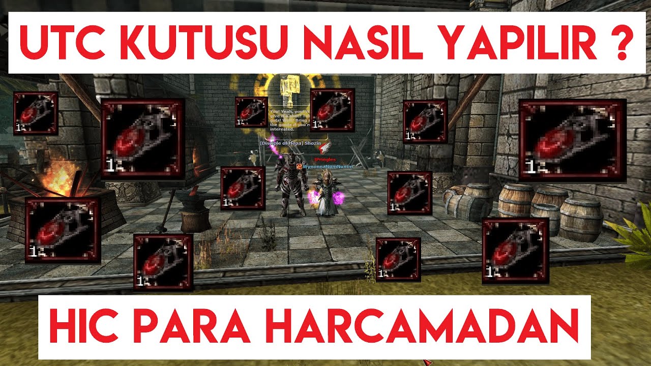 Sıfır Maliyetle UTC Kutusu Yapma - Knight Online 2020