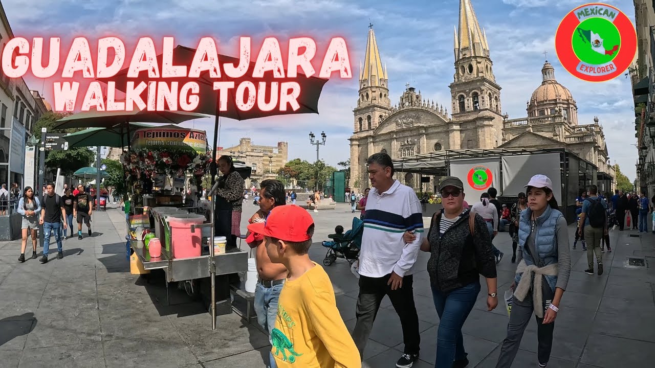 Guadalajara Walking Tour 4K