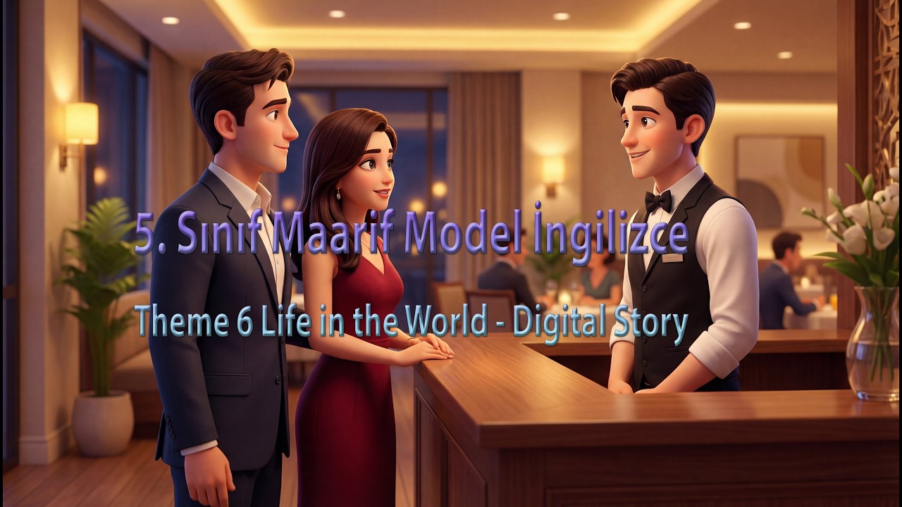 Ortaokul 5. Sınıf İngilizce Theme 6 – Life in the World | Digital Story (Yeni Maarif Modeli)
