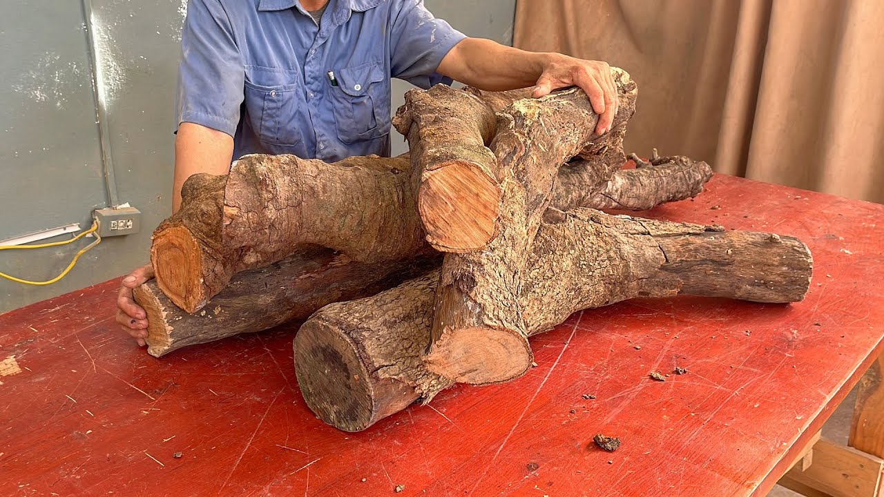 Woodworking Project Inspired By Wonderful Fairy Tales // Unique Reading Table From Dry Branches