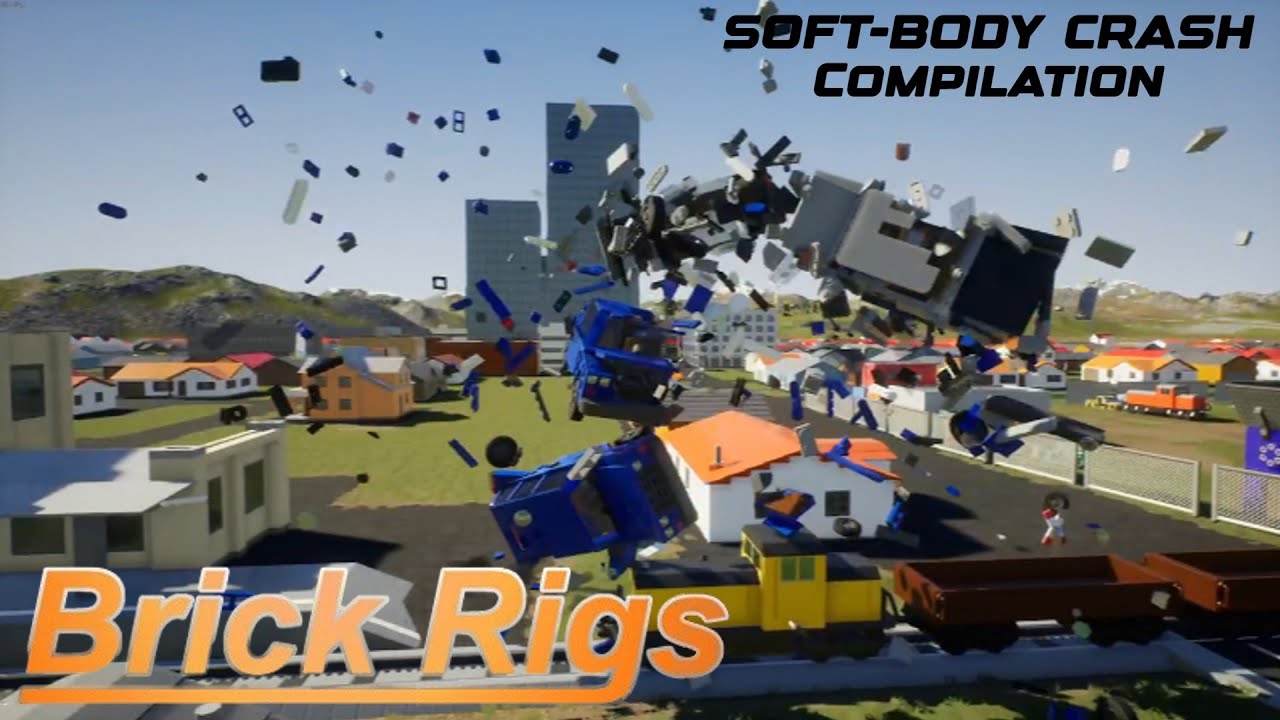 Brick Rigs - Soft-Body Crash Compilation #1