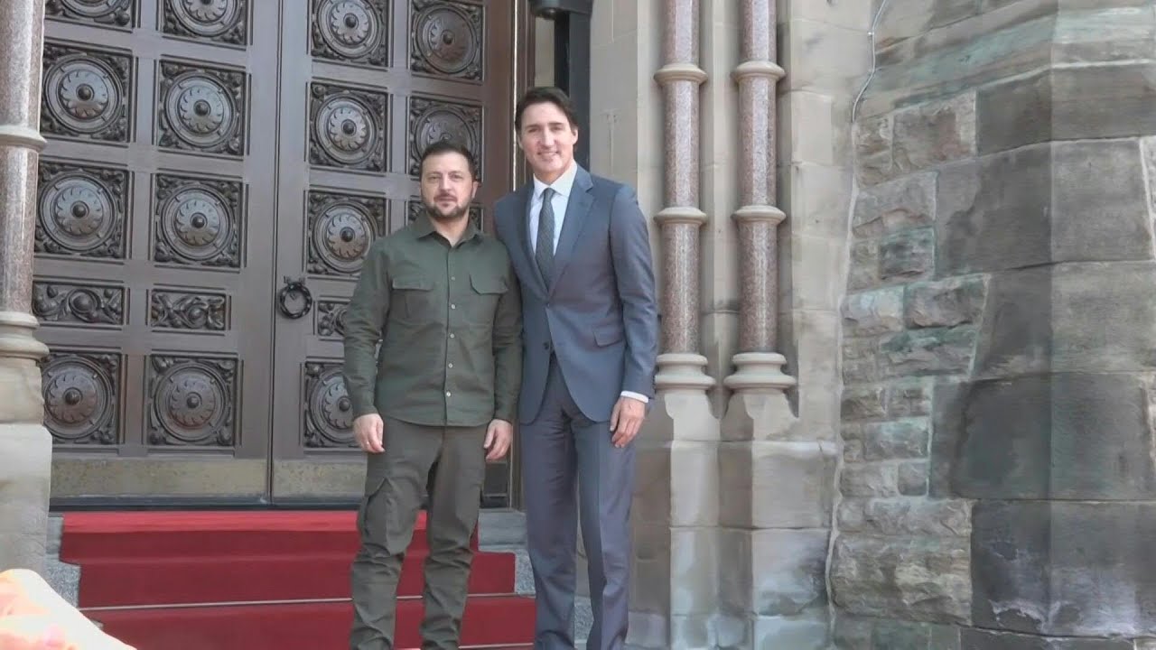 Canada: Trudeau accueille Zelensky au Parlement | AFP Images