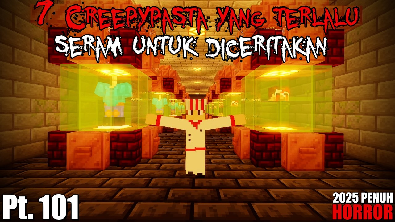 7 Creepypasta YANG TERLALU SERAM UNTUK DICERITAKAN!! - Creepypasta #101