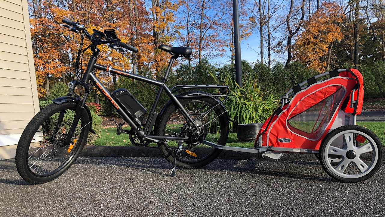 How to attach trailer to a RadCity eBike