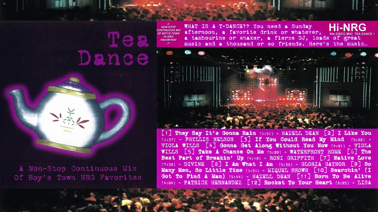 TEA DANCE - VOLUME 1 ☕🔥 Non-Stop Hi-NRG 80s Disco Dance Party Mix