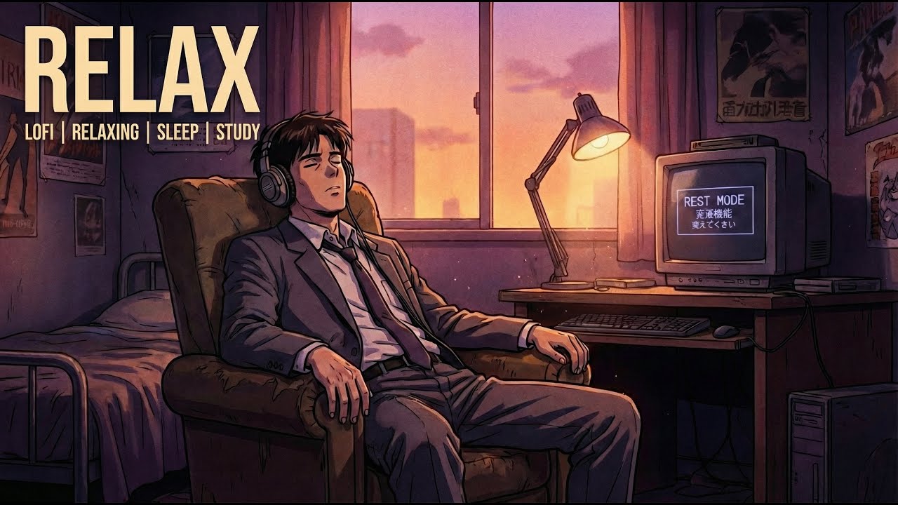 Take a Rest, You Worked Hard Today 🌙 Lofi Music for Sleep, Relax & Study #cozymusic