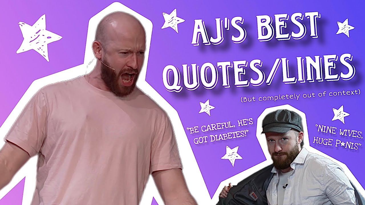 BEST AJ QUOTES/LINES But Completely Out of Context | Shoot From The Hip | Improv Comedy 