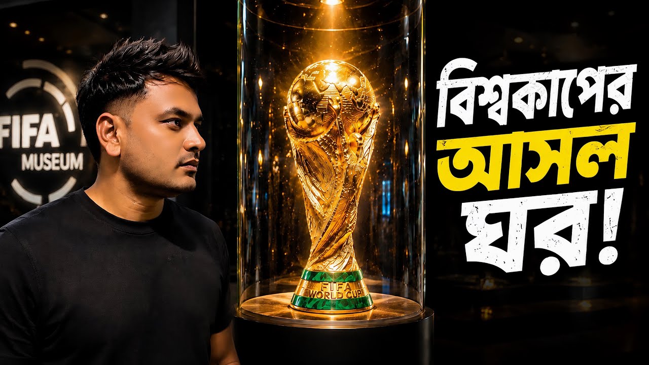 World Cup Trophy-র আসল মালিক কে? | FIFA Museum-এর অজানা সব তথ্য! 🏆