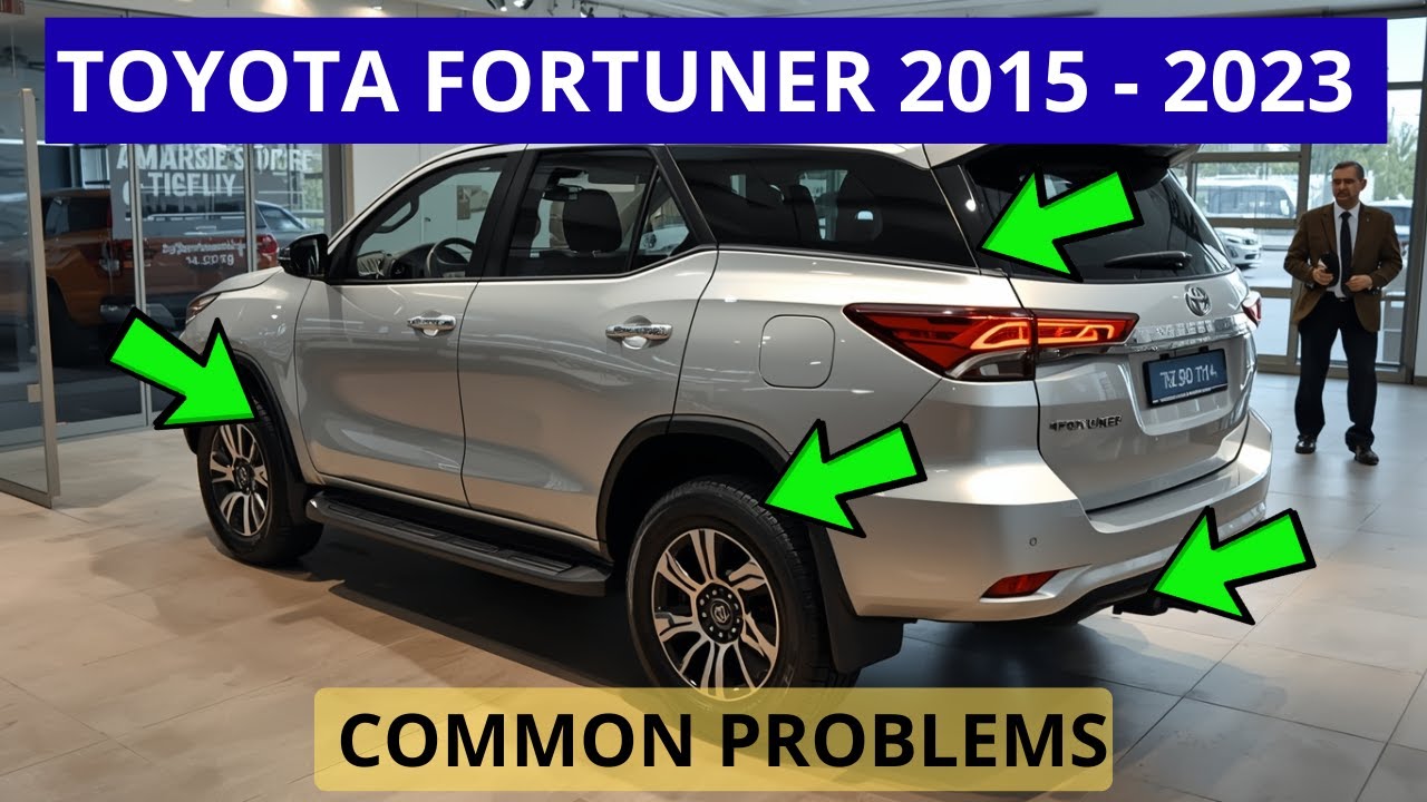 Наиболее Распространённые Проблемы Toyota Fortuner 2015&ndash;2023