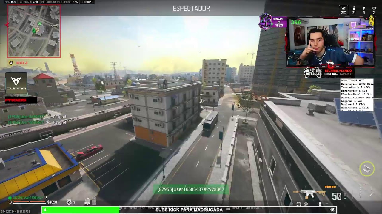 CRIPER EN YOUTUBE CON WARZONE