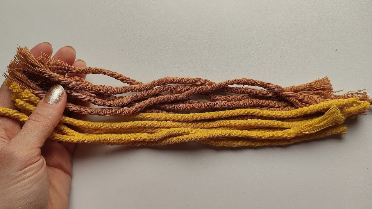 Macrame Leaf Tutorial 🍃 | Easy Step by Step for Beginners