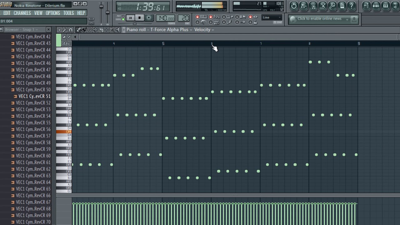 Nokia Ringtone - Delirium (StevooTB Remix) FL Studio 11