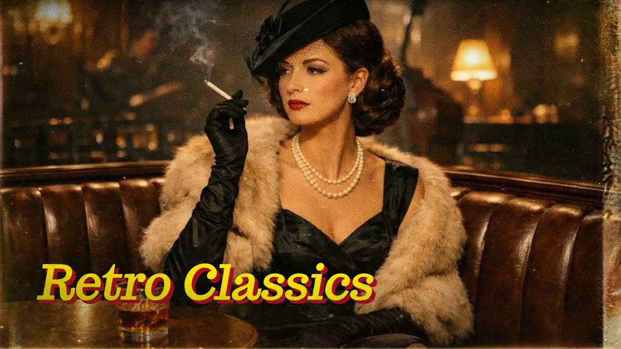 1940's Retro Jazz Music | Relaxing Background Jazz for Coffee Shop Ambience