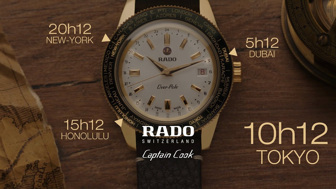 Rado Captain Cook Over-Pole - Make Your Mark At Every Destination