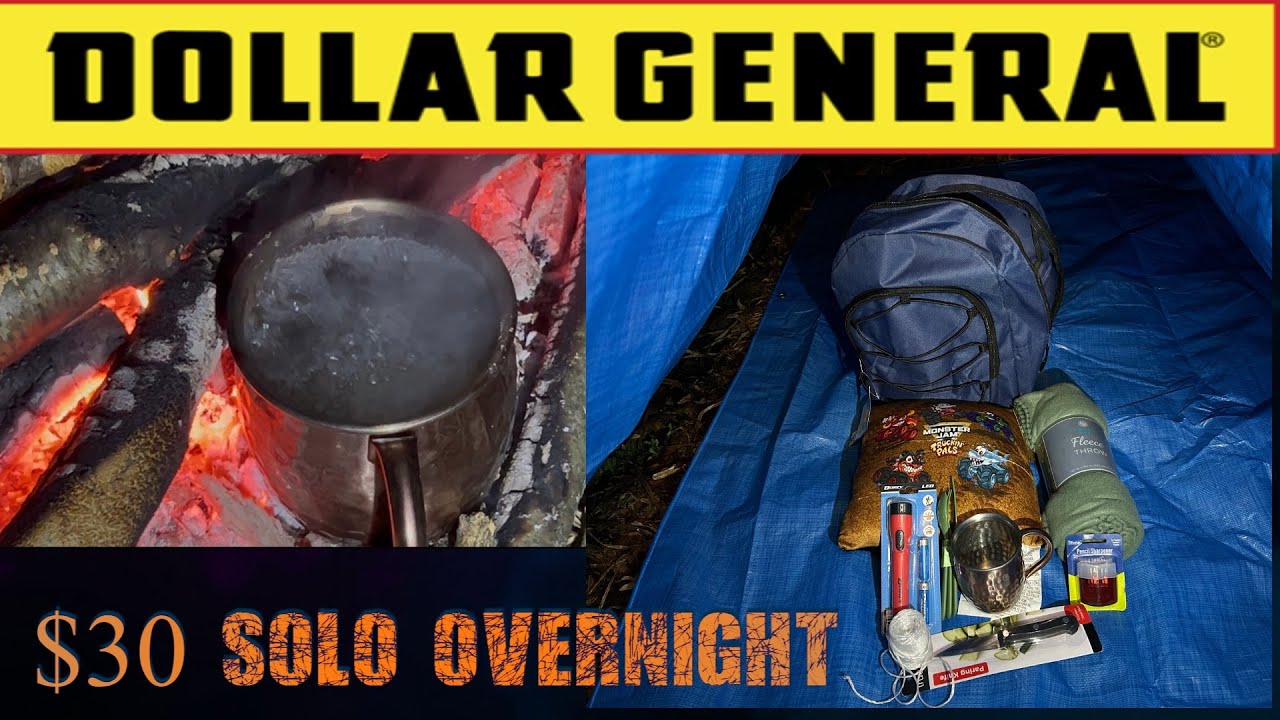 Dollar General camping challenge 