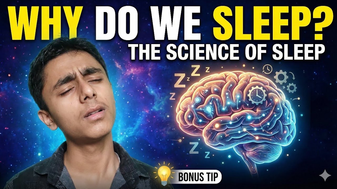 Why Do We Sleep? 😴 The Shocking Science Behind Sleep | Curious Topic
