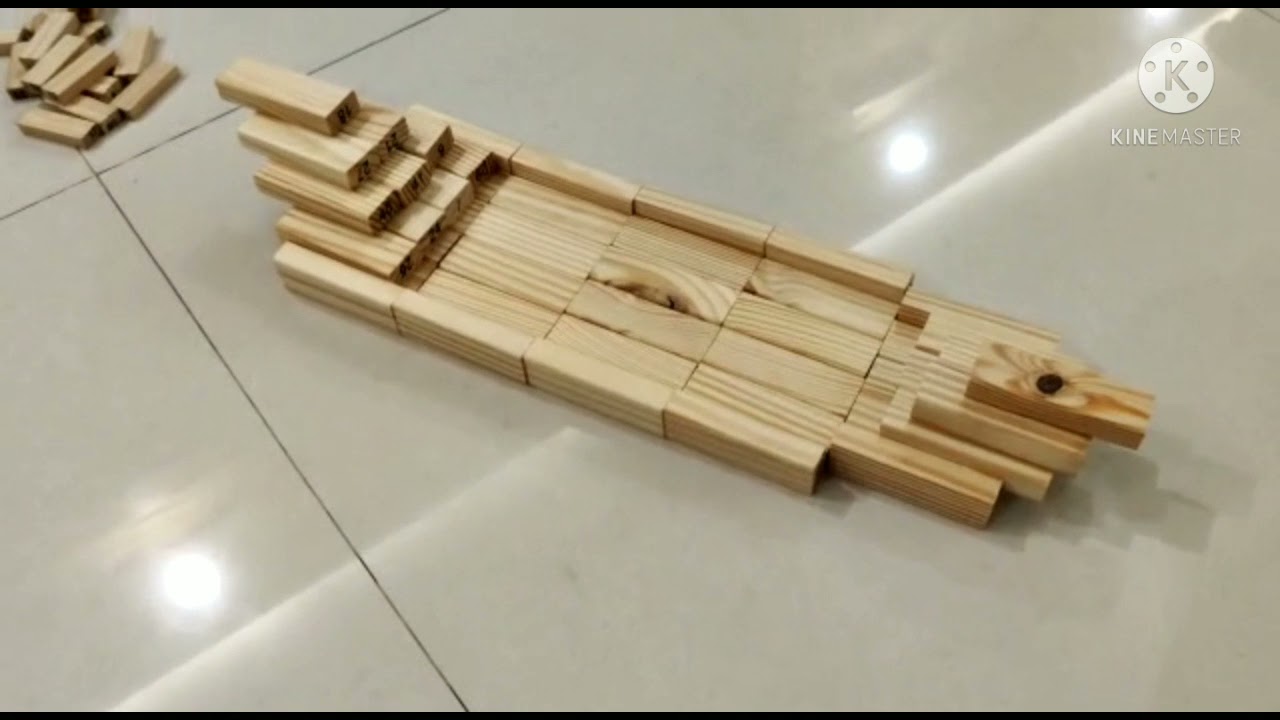 How to make a cruise ship (Using Jenga)