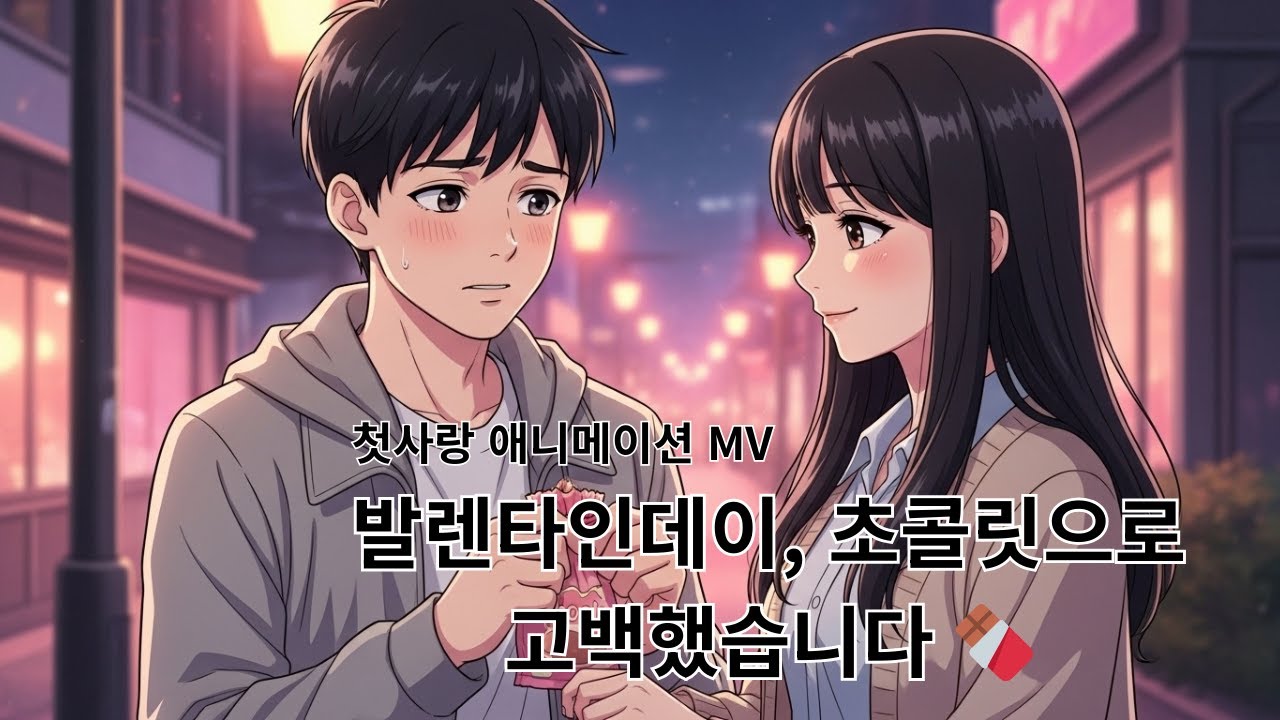 초콜릿 하나에 담은 오래된 마음 💌  발렌타인데이 MV