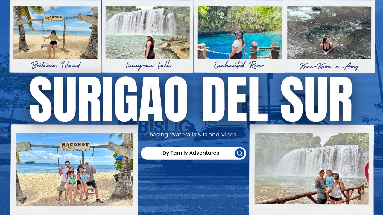 SURIGAO DEL SUR 2026 | ENCHANTED RIVER, TINUY-AN FALLS, BRETANIA ISLAND TRAVEL GUIDE VLOG ✨
