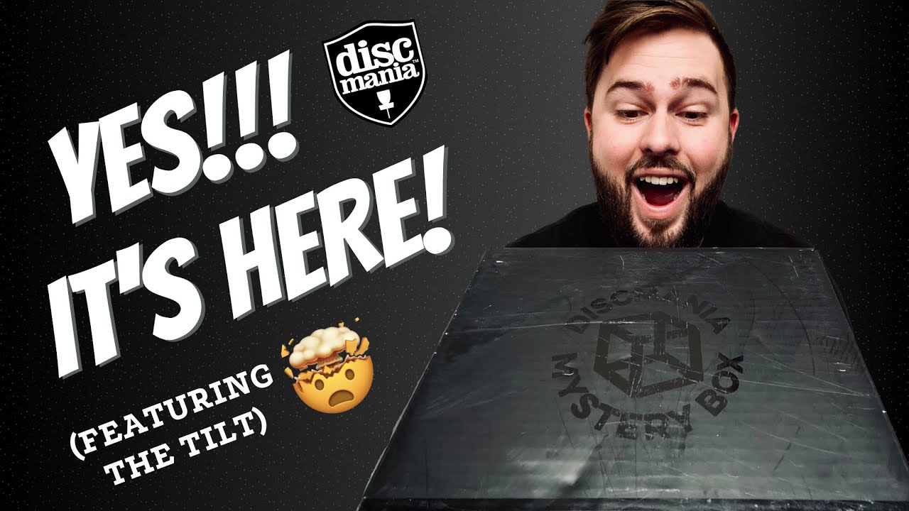 OPENING THE DISCMANIA BLACK MYSTERY BOX!!! (Simon Lizotte Edition) 🎉😀 | Featuring "The TILT"
