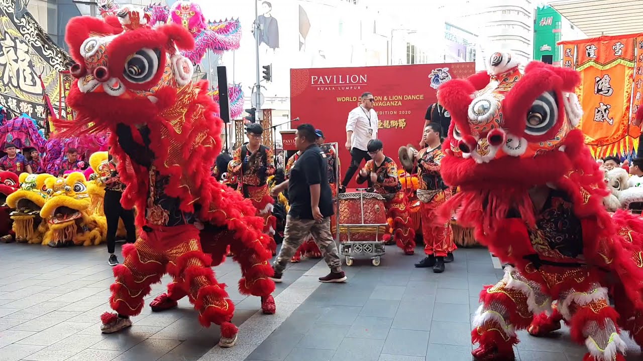 2020 World Dragon & Lion Dance Day 世界龍獅日 @ Pavilion Kuala Lumpur