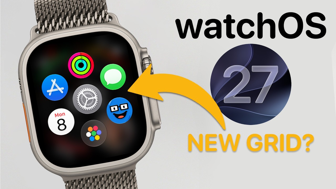 Обзор watchOS 27: Siri, сетка и все новинки...
