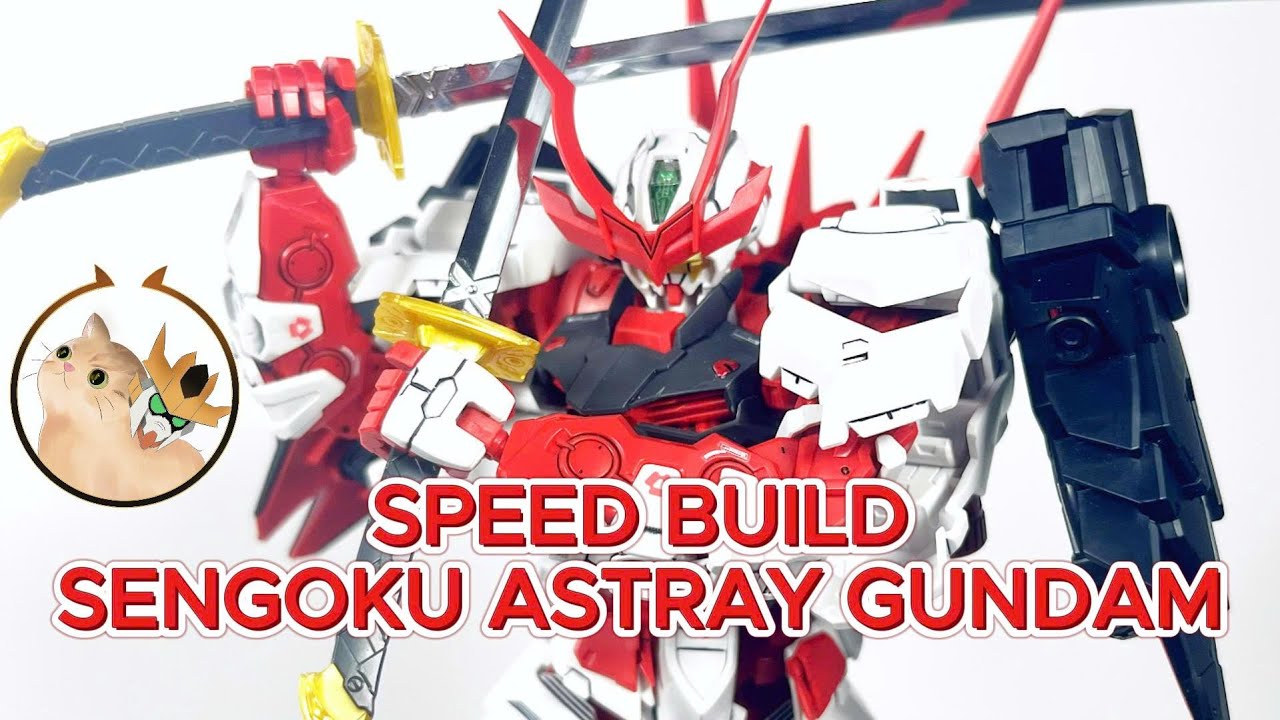 Speed Build | Master Grade 1/100 | SENGOKU ASTRAY GUNDAM (Gundam Build Fighters)