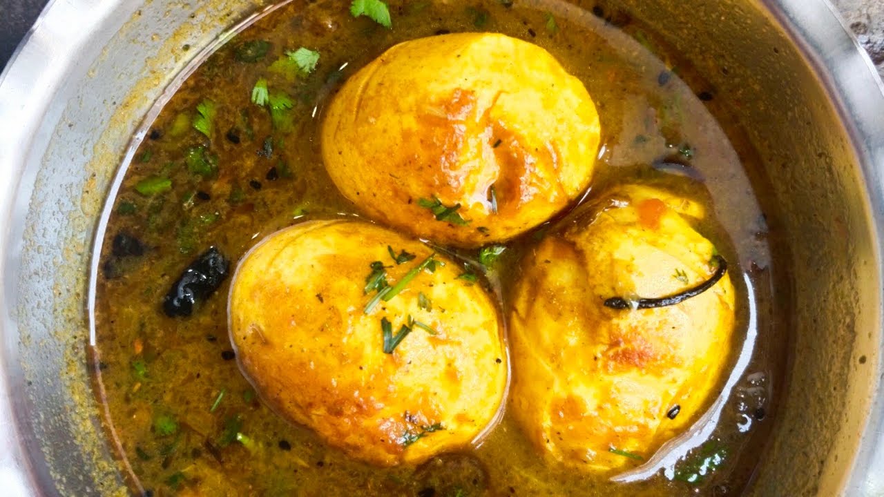 হাঁসের ডিমের কারি # একবার এইভাবে বানিয়ে খেয়ে দেখুন # স্বাদ পুরো মুখে লেগে থাকবে #viral #food #cookin